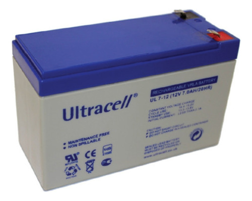 Bateria 12v - 7ah Ultracell