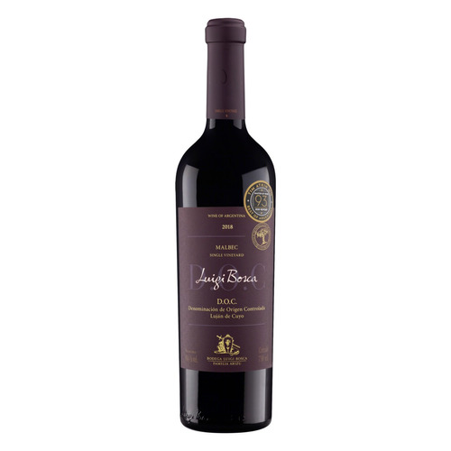 Imagem 1 de 2 de Vinho Argentino Tinto Seco Luigi Bosca Malbec Lujan de Cuyo Garrafa 750ml