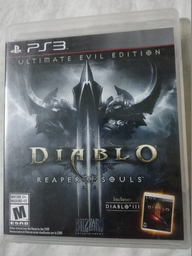 Diablo Reaper Of Souls Juegos Discos Original Ps3