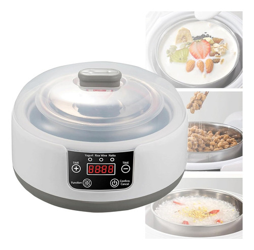 H 1.2l Máquina Para Hacer Yogurt, Temperatura Ajustable