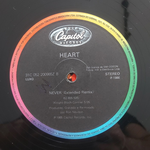 Lp Heart - If Looks Could Kill / Never Single (Usado)