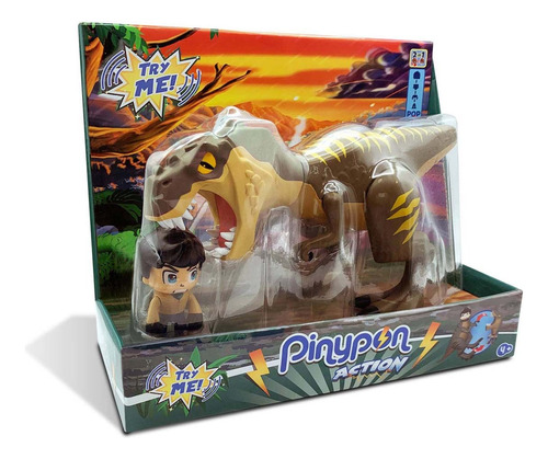 Pinypon Action T-rex Con Sonido