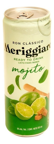 Four Pack Mojito Meriggiare Ready To Drink 355ml