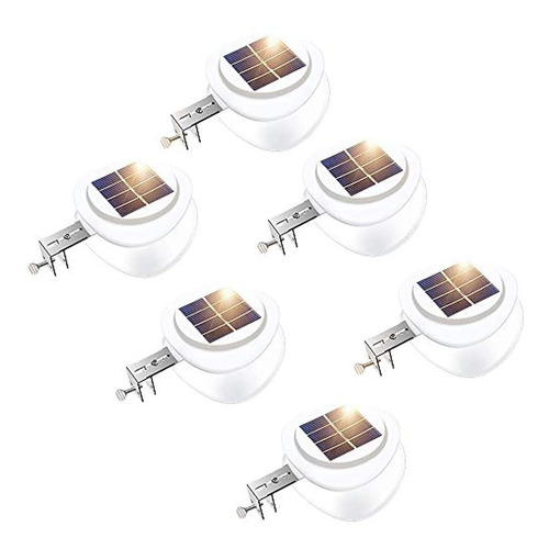 Ds Lighting - Lámpara Solar De Pared Para Exteriores,9 Led