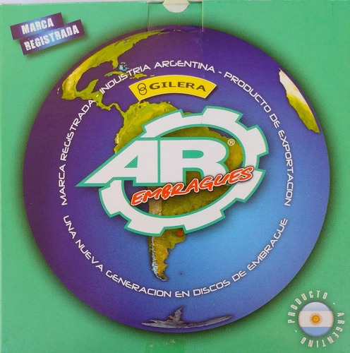 Discos Embrague Ar X 3 Discos (gilera Smash)