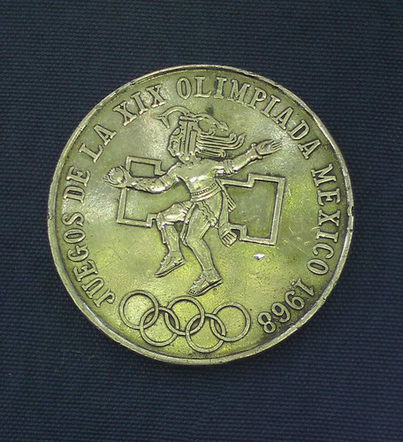 Moneda De 25 Pesos 1968, Olimpiadas (Usado)