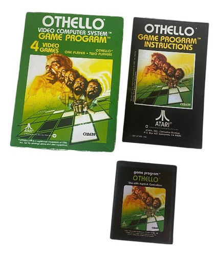 Atari 2600 Jogo Othello Na Caixa Com Manual Ler Descrição (Usado)