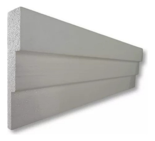 Moldura Externa Em Isopor (eps) 40cm P/ Fachada - 12mts