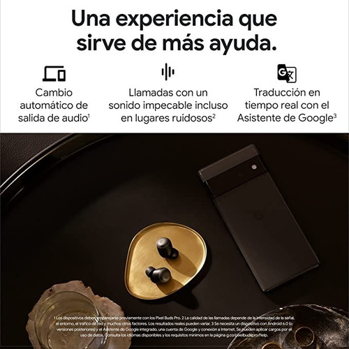 Imagen 6 de 7 de Google Pixel Buds Pro Audifonos Bt Cancelacion De Sonido