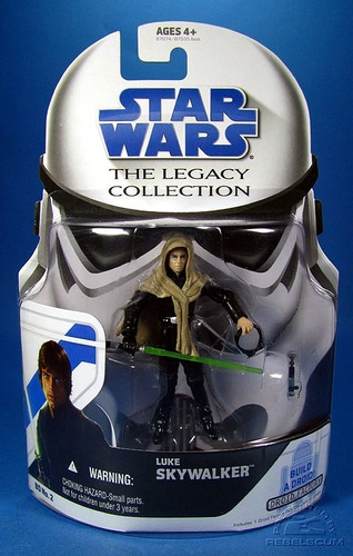 Star Wars Legacy Collection 2008 Luke Jedi Sandstorm Unico!!