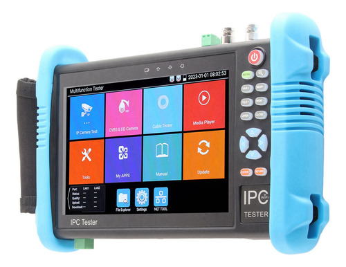 Cámara Video Tester Cctv Ipc 9800plus 4k H.265 De 7 Pulgadas