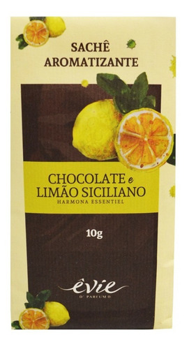 Kombo 3 Sache Chocolate E Limão Siciliano 10gr - Evie D'parf