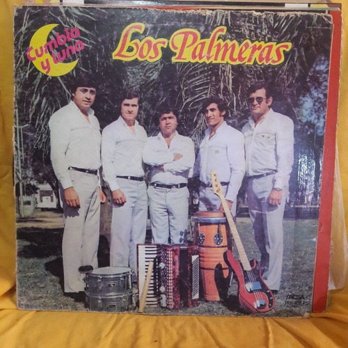 Vinilo Los Palmeras Cumbia Y Luna C2