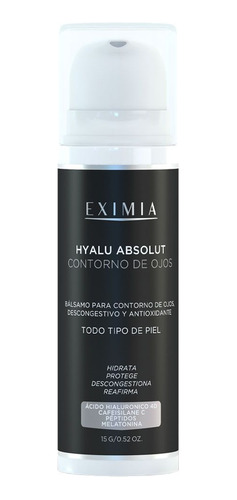 Eximia Hyalu Absolut Contorno De Ojos Antiedad Bolsas Ojeras