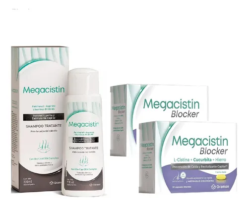 Megacistin Blocker Dht Nueva Formula Promo + Shampoo!!