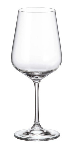 Imagen 4 de 6 de Copón Vino Cristal Bohemia Cristal Strix 450ml Set X 6