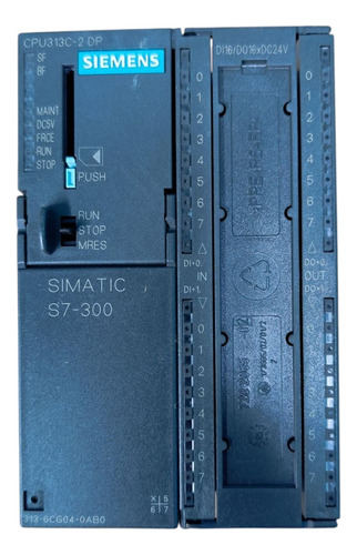 Módulo Cpu 16e/16s Digitais 24v 6es7313-6cg04-0ab0 Siemens