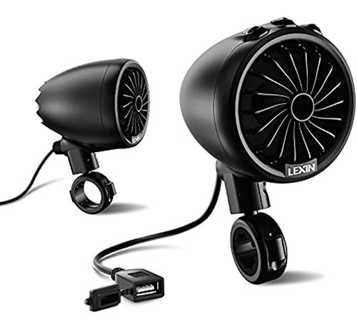 Lexin Lx-q3 Altavoces Para Motocicletas Bluetooth A Prueba D