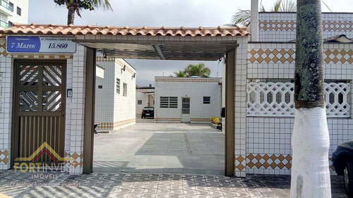 Imagem 1 de 17 de Casa Com 1 Dormitório À Venda, 34 M² Por R$ 165.000,00 - Balneário Flórida - Praia Grande/sp - Ca0566