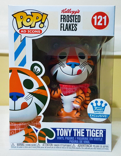 ¡Funko Pop! Sucrilhos Tony The Tiger #121 Funko Shop P. ¡Inicia sesión