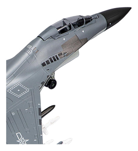 Simulación De Modelo De Avión De Combate 1/72 De Aleación Fu