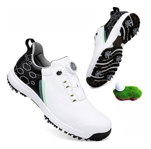 Zapatos De Golf Para Hombres Y Mujeres 6 Garras Extrables