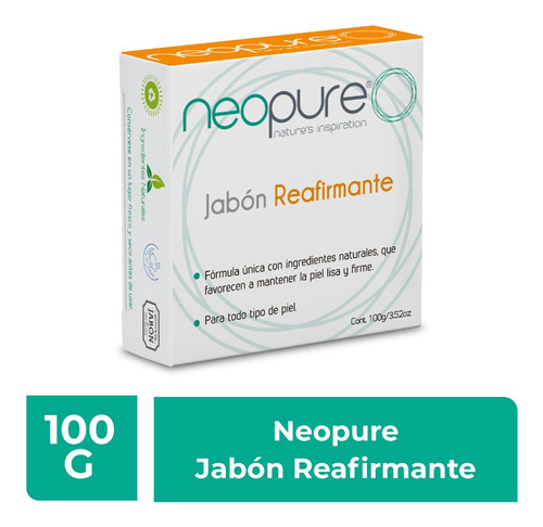 Jabon Corporal Reafirmante Toronja Y Romero Neopure Natural