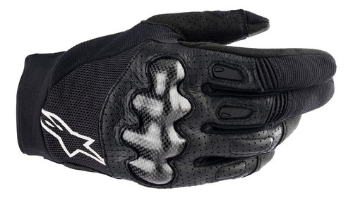 Luva Alpinestars Megawatt Preta Cor Preto Tamanho G