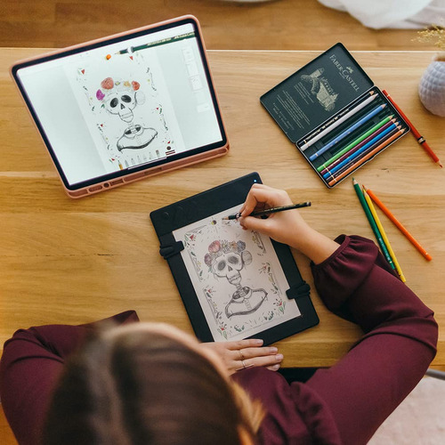 Tableta Gráfica Iskn Repaper Faber-castell Edition Con Lápiz