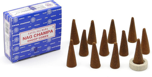 Nag Champa Conos De Incienso - Original - Importado