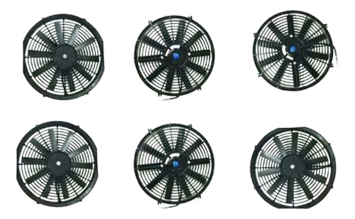 Kit 3 Eletro Ventilador Ventoinha Universal 14 Polegadas