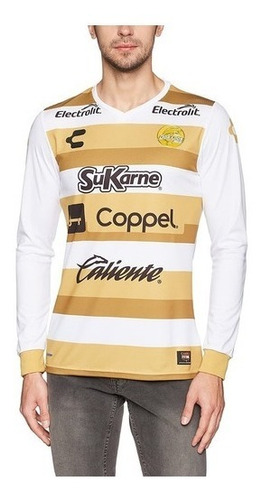 Camiseta Dorados De Sinaloa 2017/18 Local Manga Larga Charly