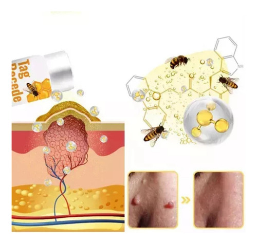 V A 4pcs Tag Recede Bee,tag Recede Bee Spray Para Mujeres Y