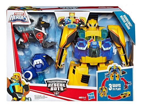 Transformers Bumblebee Rescue Bots Guardia Rescate Luz Sonid