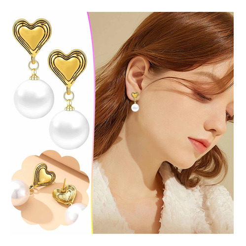 Aretes De Diamantes A La Moda Para Mujer, Adorno De Regalo