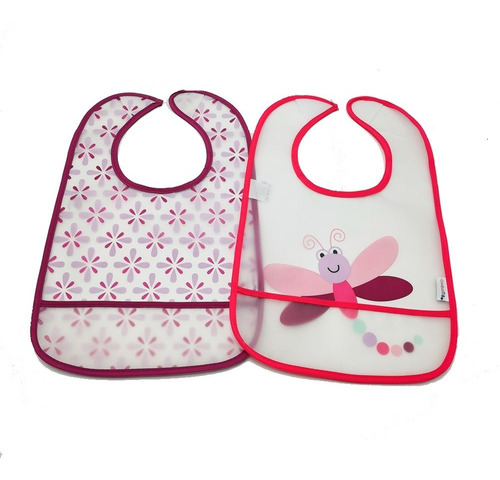 Set De Baberos Para Niñas Libélula X2 Uds C09771000