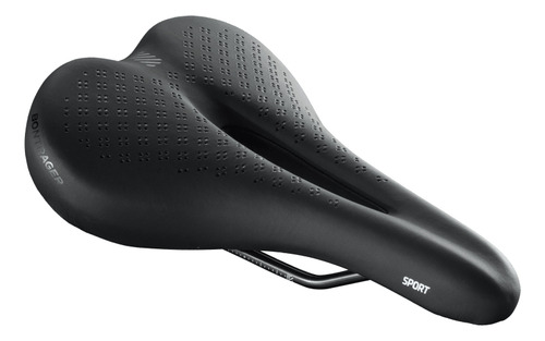 Selim Para Bicicleta Feminino Bontrager Sport Preto