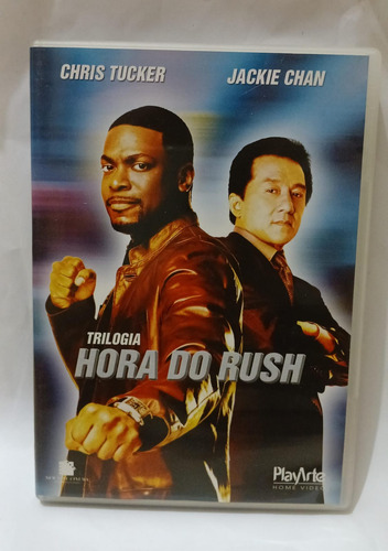 A Hora Do Rush Trilogia Box Dvd Original Conservado (Usado)