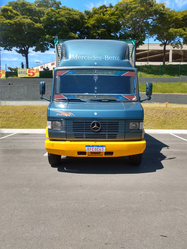 Mb 709 Ano 1991 Baú Motor Novo E 6 Pneus Novos Sem Câmera
