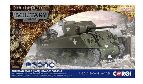 Sherman M4a3 Corgi Cc51031 1:50