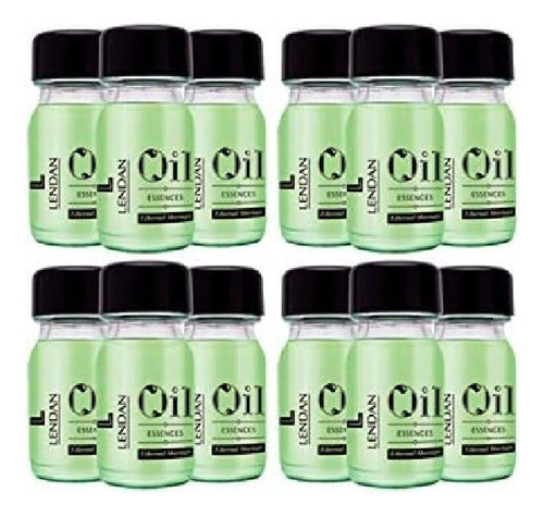 Caja 12 Pzs De 10ml Aceite De Moringa Lendan Ethernal Moring