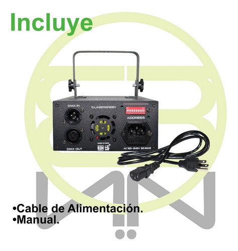 Luces láser para escenarios Schalter