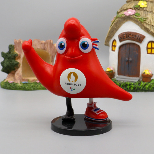 2x 2024 Juegos Olímpicos De París Mascota Phryges Figurines