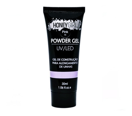 Polygel Honey Girl Powder Gel Led Uv Alongamento Unhas 30ml