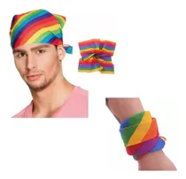 Comprar Pañoletas Orgullo Lgtb Bandanas Arcoiris Pride 53x53cm X12u