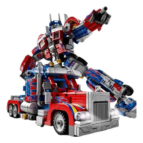 Bloques Construccion Optimus Prime 29 Cm Transformers 813 Pc