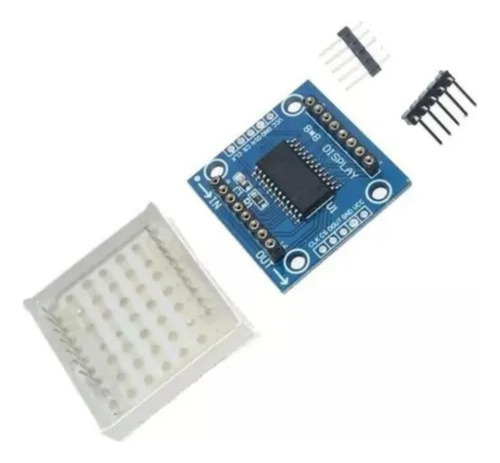 Módulo Matriz De Led 8x8 Com Max7219 Led 3mm - Verde