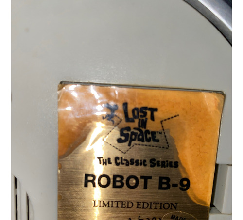 Perdidos En El Espac B-9 Robot Figurine - Franklin Mint 1998 (Usado)