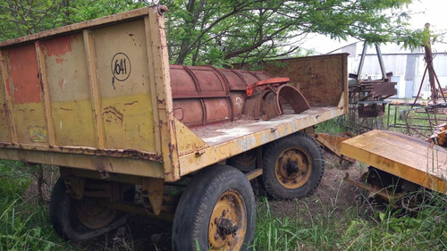 Trailer 2 Ejes Acoplado Rodado 9x20 C/lanza  Tiro Envíos