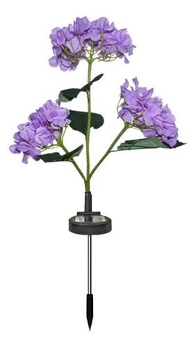 Lámpara U 7010 Con 3 Cabezales Con Forma De Hortensia Simula